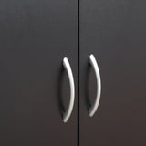 Vinsetto Printer Stand Mobile Printer Cabinet with Storage, Open Shelf, Drawer for Home Office, 60cm x 39cm x 80cm, Black