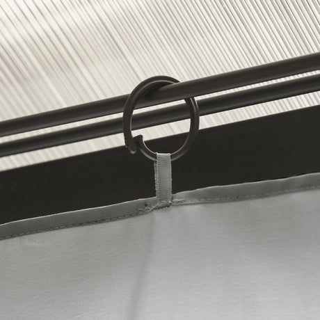 Outsunny Set of Four 3 x 3m Gazebo Replacement Walls - Light Grey