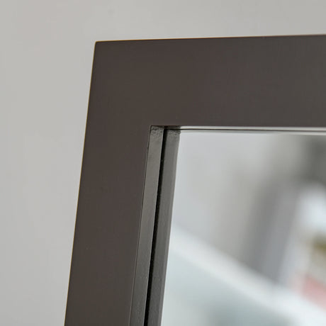 HOMCOM Full Length Mirror, Freestanding Adjustable Angle Dressing Mirror for Bedroom, Living Room, 148 x 47 cm, Brown