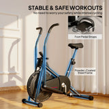 SPORTNOW Exercise Bike with Adjustable Seat, LCD Display for Home Gym