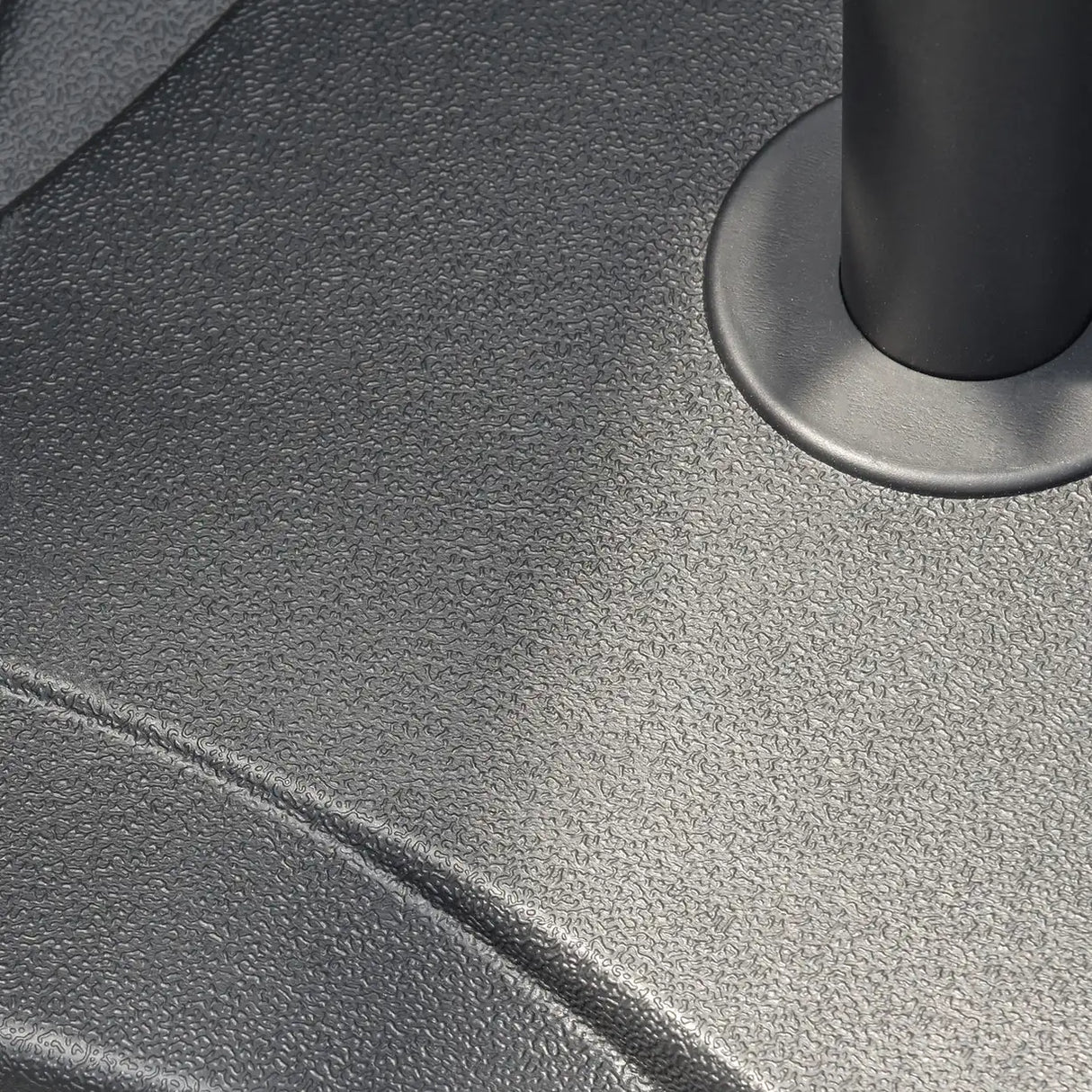 Outsunny 20kg Square Parasol Base Outdoor Garden Cement Umbrella Weight Stand Holder, Fits 32mm,38mm,48mm Pole - Black