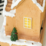 HOMCOM Gingerbread House Light & Music Christmas Decoration