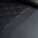 Vinsetto Computer Gaming Chair with Footrest, Video Gaming Chair for Adults with 130 Reclining Back, Desk Chair with Lumbar Support and Adjustable Height, Black