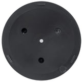 Outsunny 14kg Round Cement Parasol Base Umbrella Weight Stand Holder Fits 35mm,38mm,48mm Pole for Patio Outdoor Garden - Black