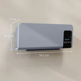 HOMCOM 2000W Wall Mounted Heater, 18-45C Temperature, Grey