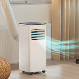 HOMCOM Portable Air Conditioner 7000 BTU, 4-in-1 AC Unit with Cool, Dehumidifier, Fan, Sleep Mode, WiFi Voice Remote Control