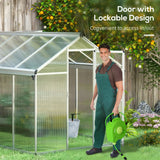 Outsunny 10 x 6ft Aluminium Frame Walk-In Greenhouse