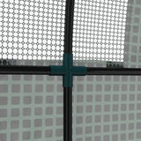 Outsunny 180 x 180cm Walk-In Polytunnel Greenhouse - Green