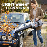 Outsunny Leaf Blower Cordless with 2 x 4000mAh Batteries & Charger, 36V Lightweight Garden Blower with 1000W Brushless Motor