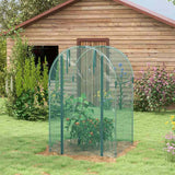 Outsunny 120 x 120cm Mini Polytunnel Greenhouse