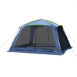 Outsunny 5-8 Persons Pop Up Tent Camping Gazebo Garden Tent-Dark Blue/Green